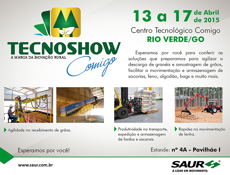 SAUR participa da Tecnoshow Comigo 