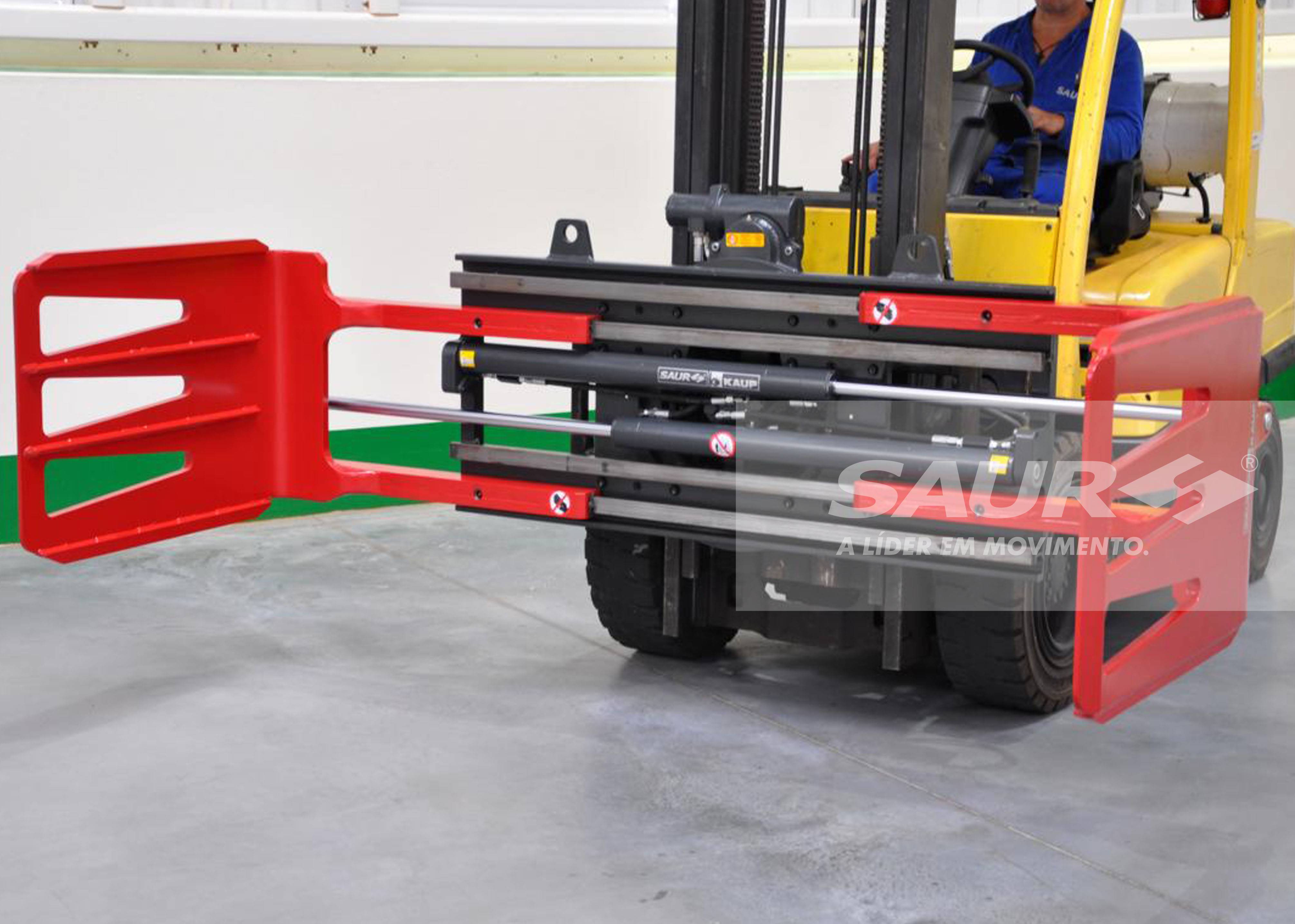 Pinza Giratoria para Fardos y Cajas 