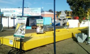 Nova linha de Plataformas SAUR é destaque em feira no Paraguai