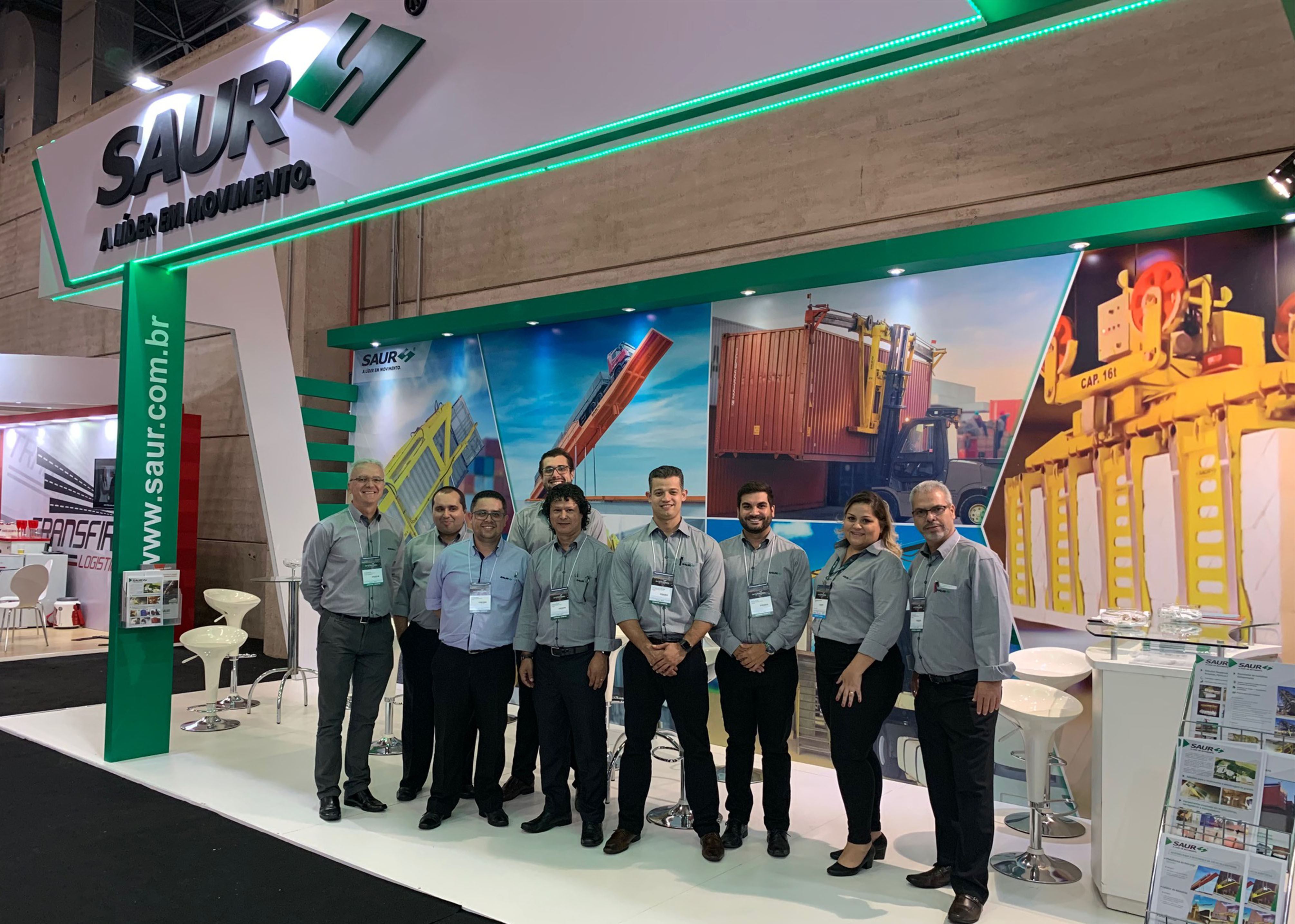Soluções SAUR são apresentadas na Intermodal South America