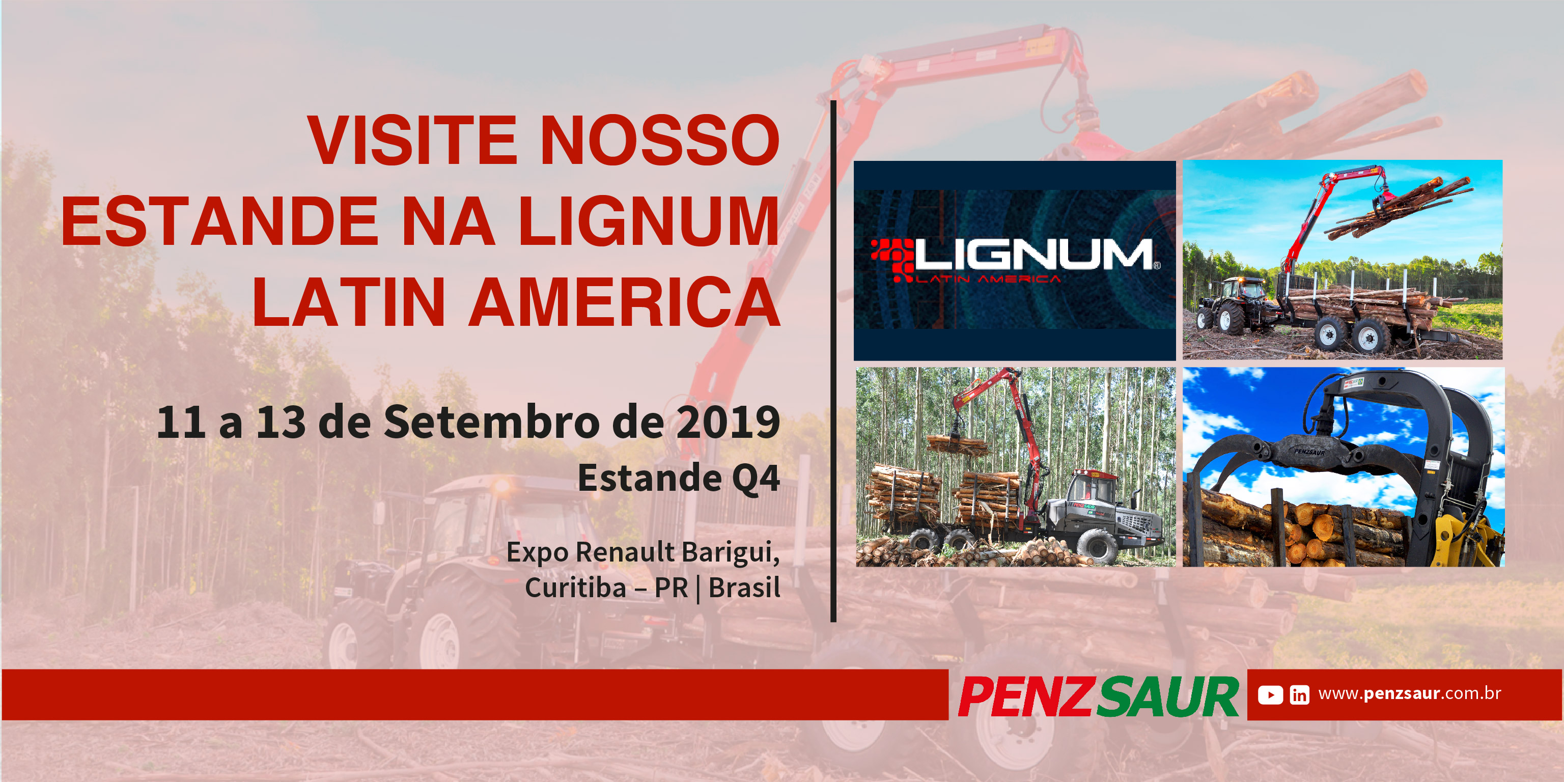 PENZSAUR NA LIGNUM 2019: soluções versáteis para o manejo florestal