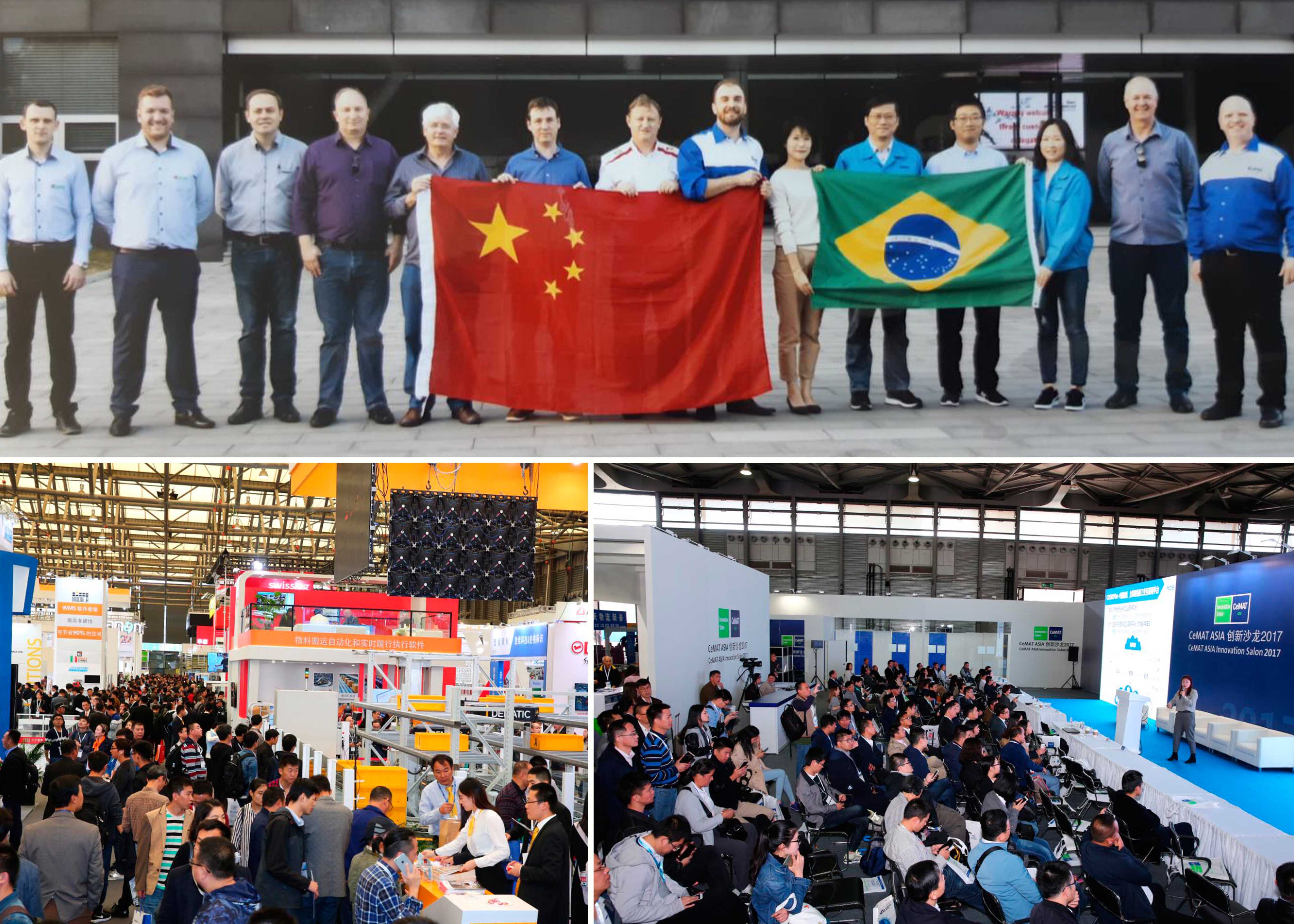 SAUR visita CeMAT Asia na China