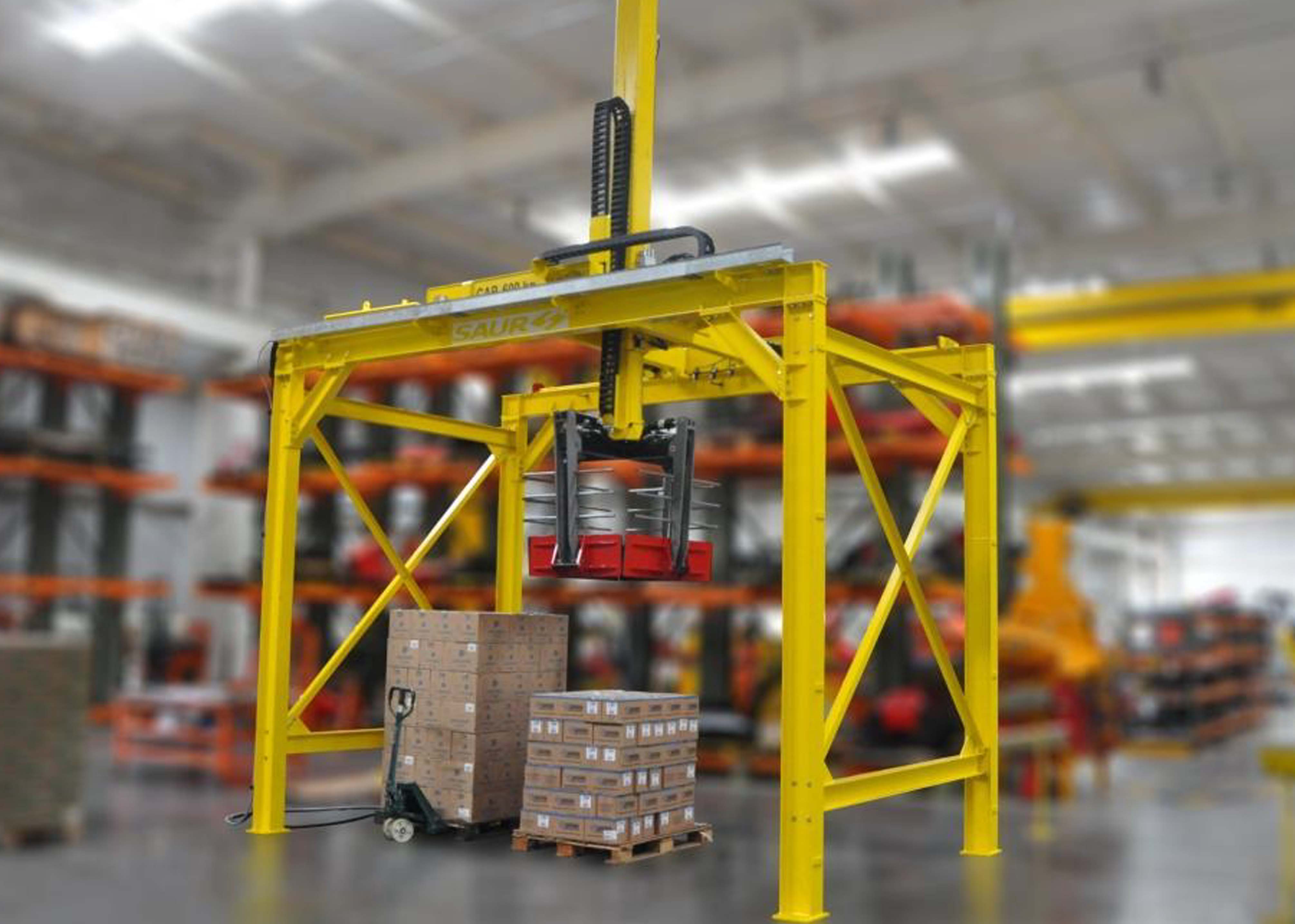 Pórtico Selecionador de Camadas SAUR entra em operação no Chile