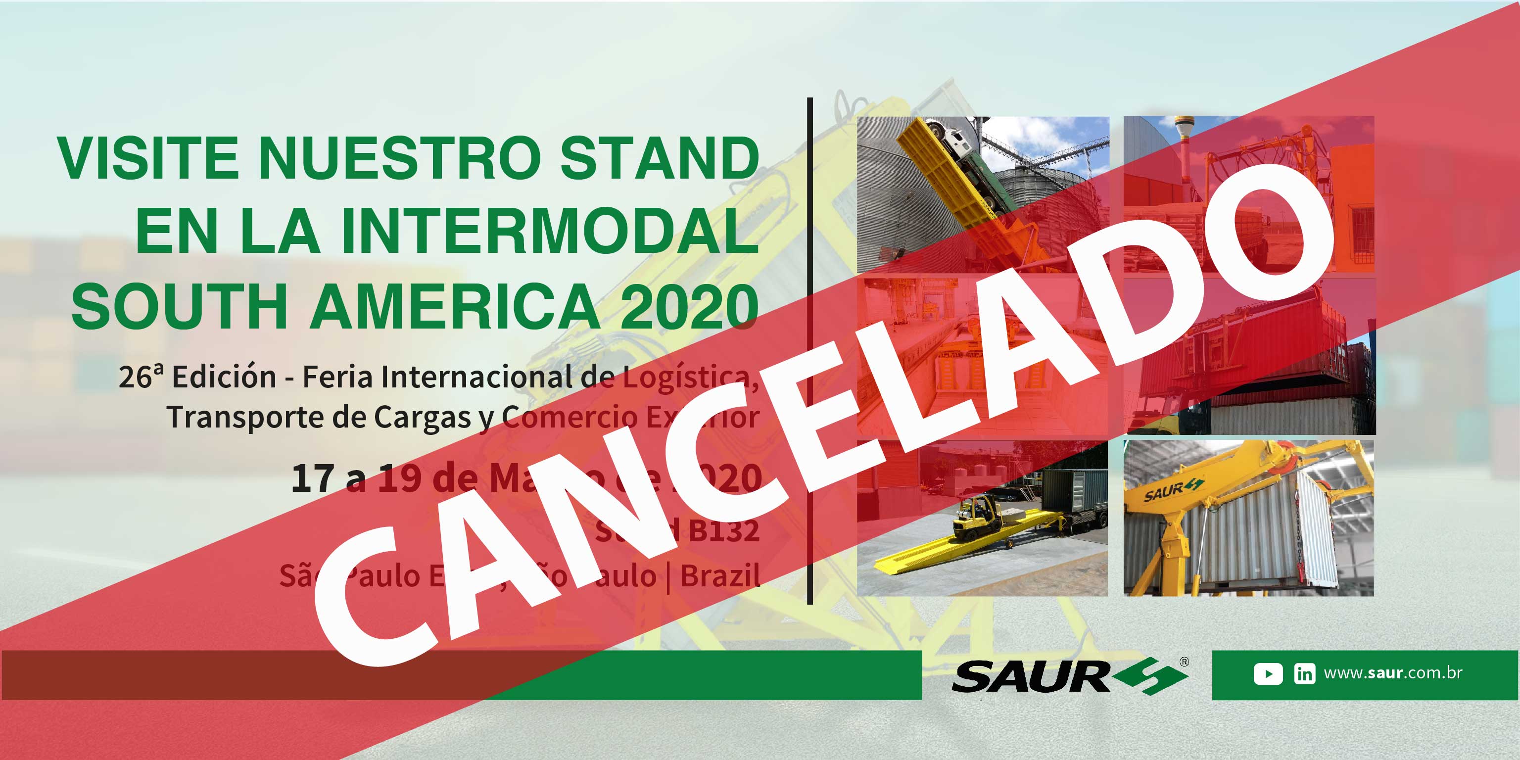 Comunicado importante sobre o cancelamento de feiras 2020