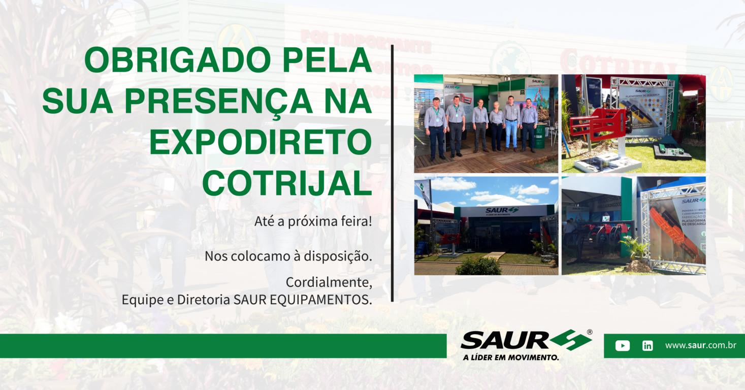Último dia da EXPODIRETO e a SAUR agradece a participação de cada visitante