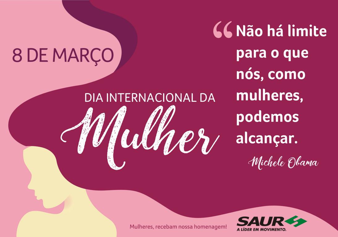 FELIZ DIA DA MULHER