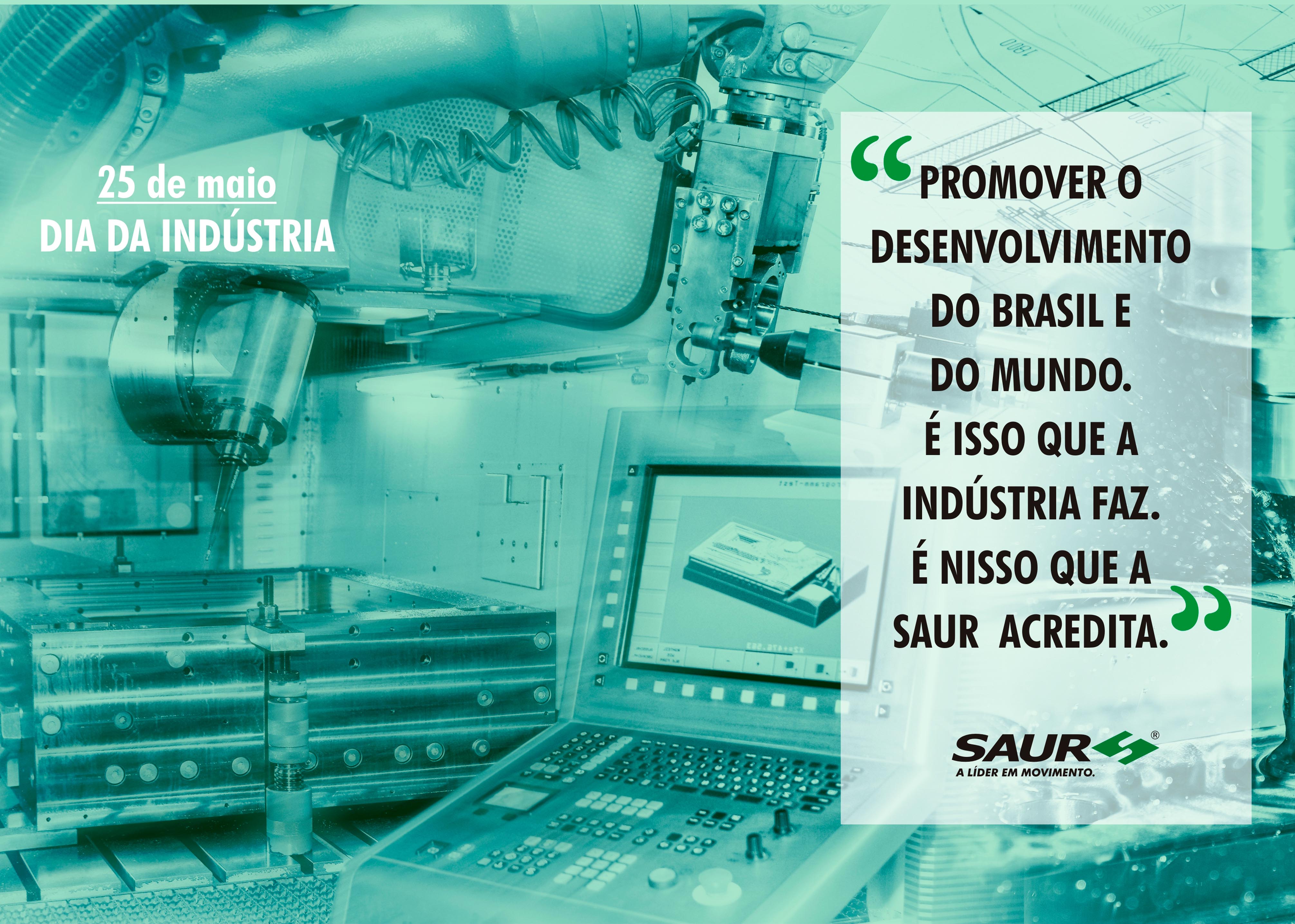 25 DE MAIO – DIA DA INDÚSTRIA