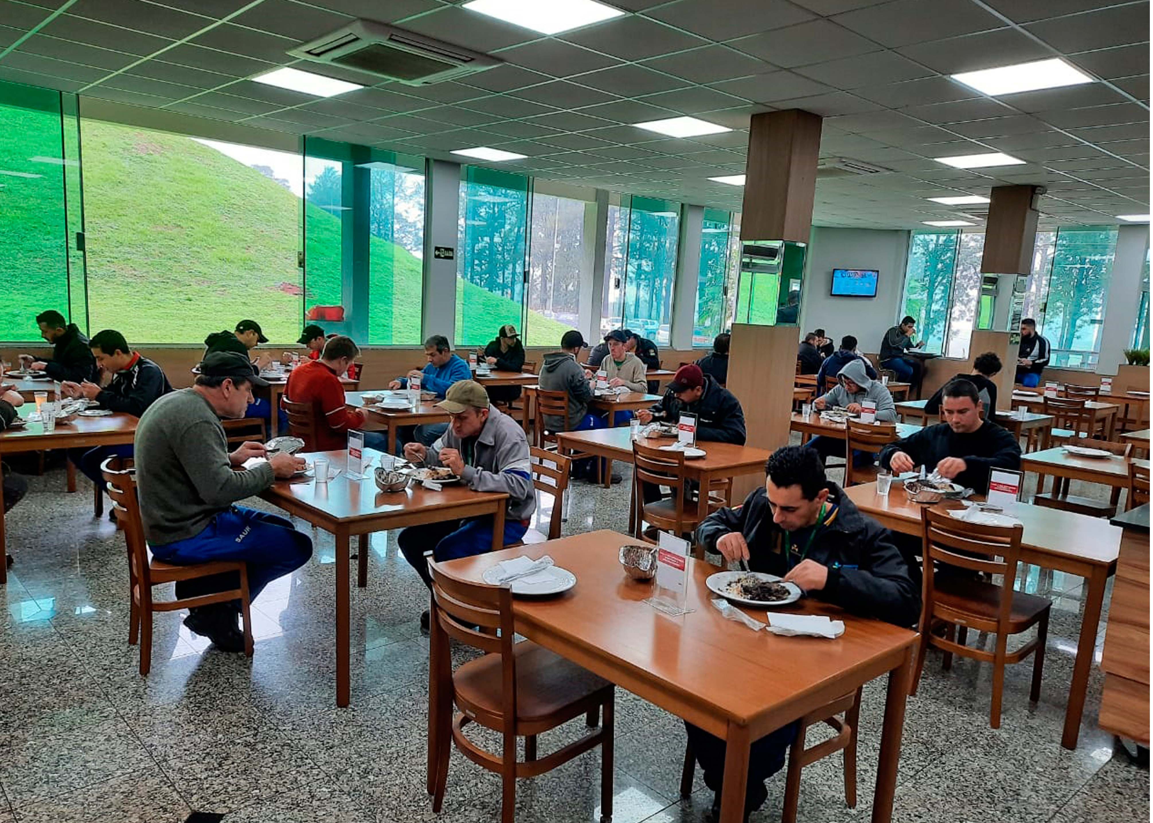 Restaurante da SAUR retorna com medidas de prevenção