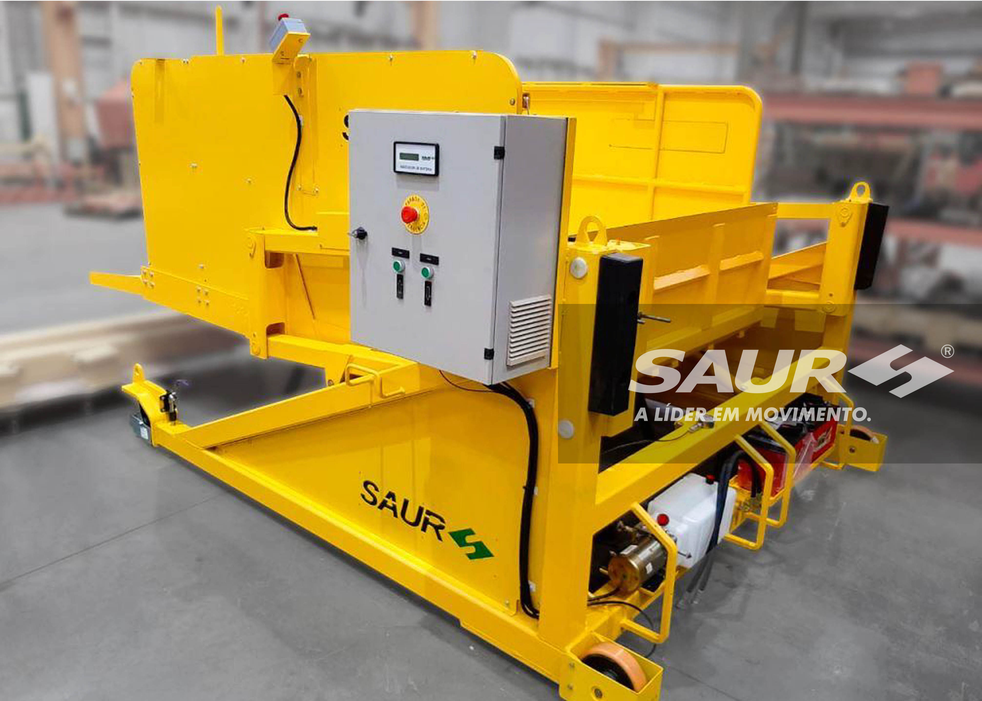 Plataforma de Descarga para Cavacos – Tombador de 22 metros