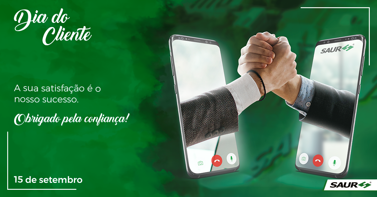 15 DE SETEMBRO – Dia do Cliente
