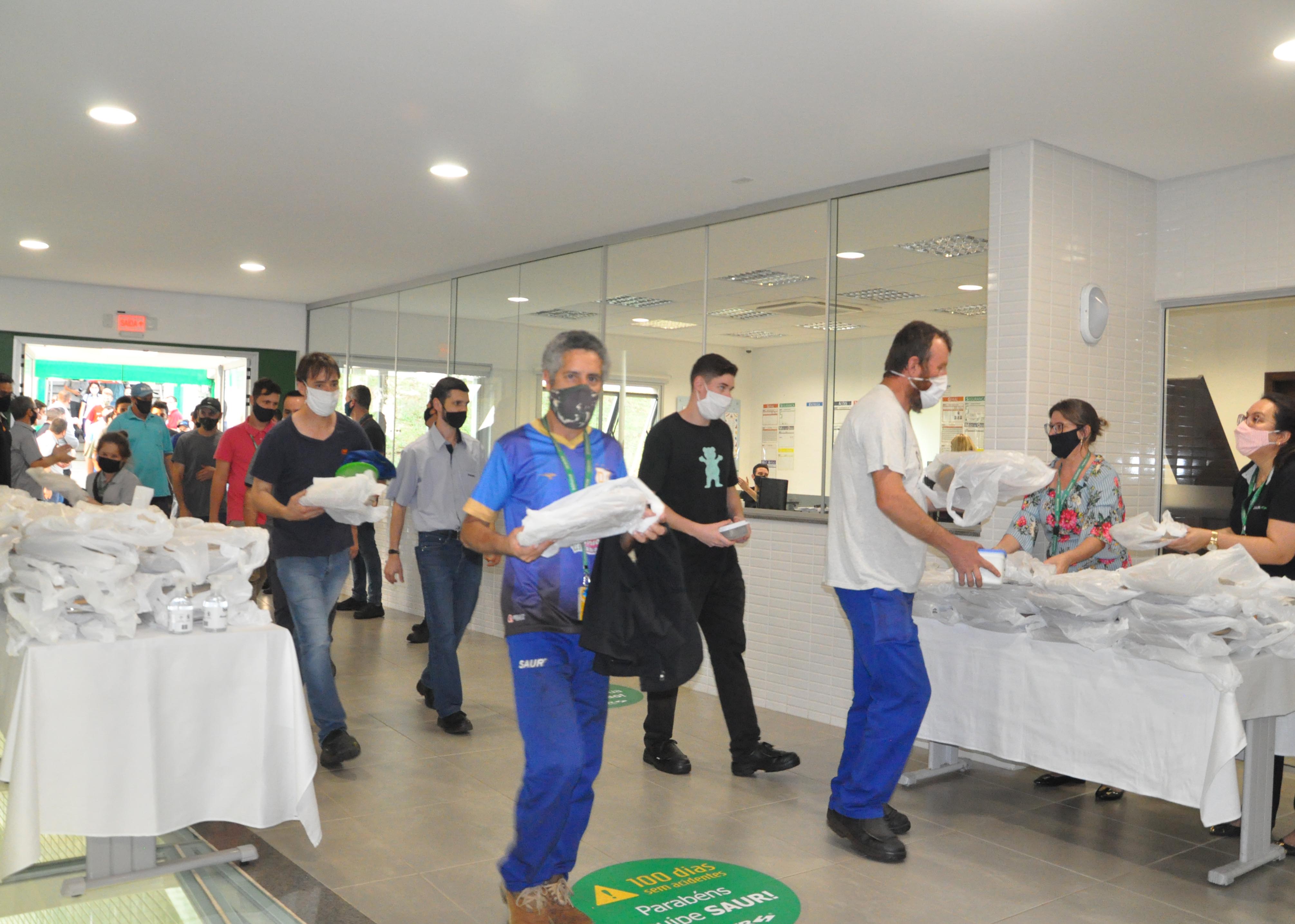 SAUR conquista 100 dias sem acidentes