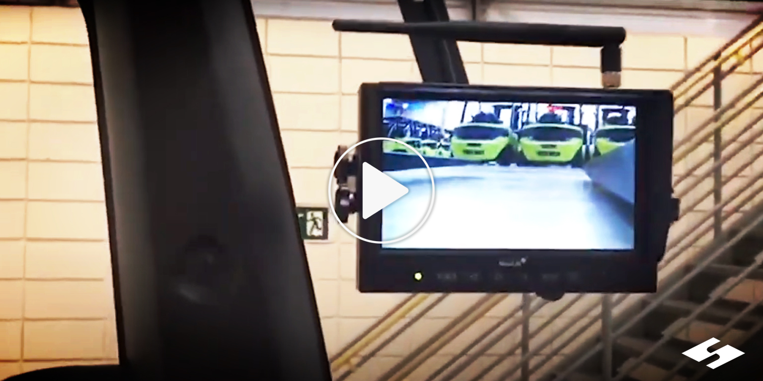 Kit de Câmeras para Garfos de Empilhadeiras e mais segurança na operação