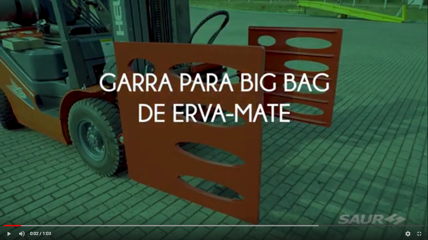 Praticidade e agilidade na movimentação de Big Bags