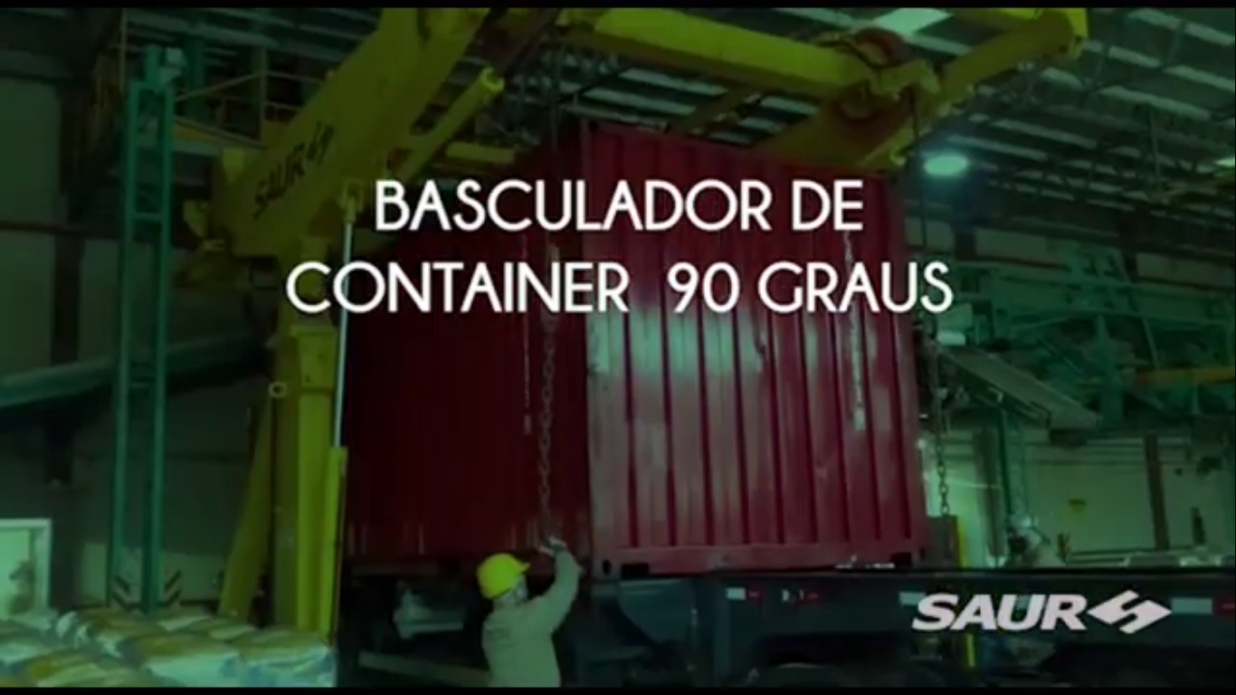 Basculador de Container 90 Graus – SAUR
