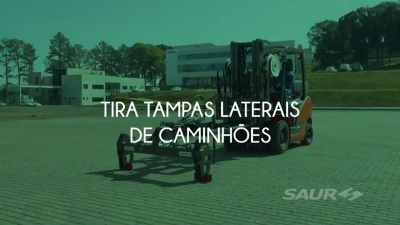 Tira Tampas – Pinça para Retirar e Colocar Tampas Laterais de Caminhões – SAUR