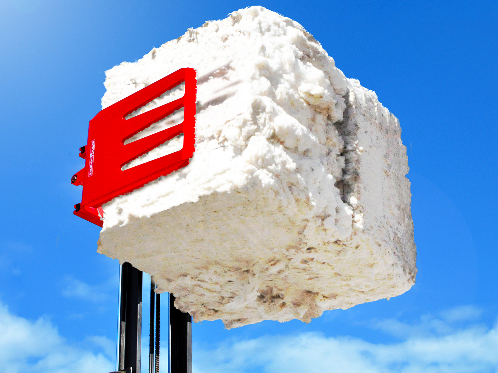 Garra para fardos de algodão