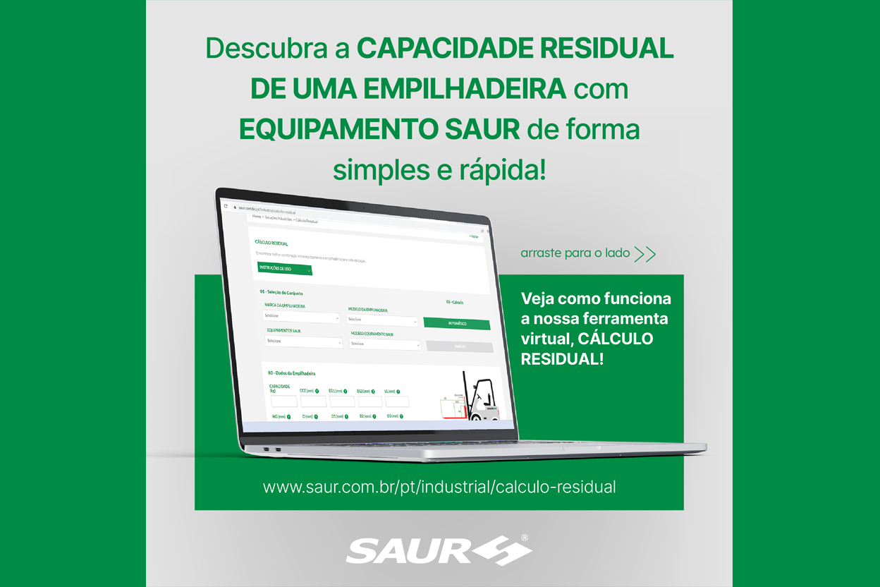 Saiba como calcular o residual da empilhadeira de forma simples e rápida