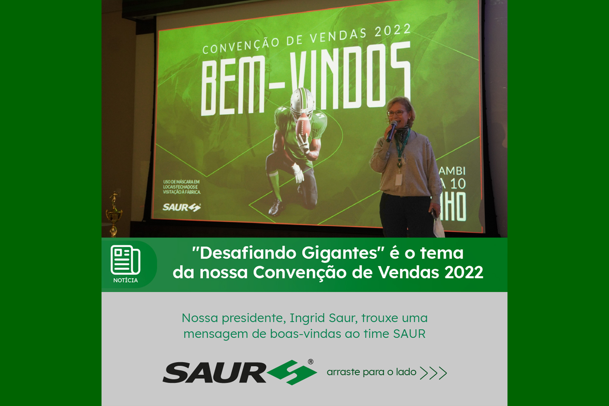 “Desafiando Gigantes” é o tema da Convenção de Vendas 2022