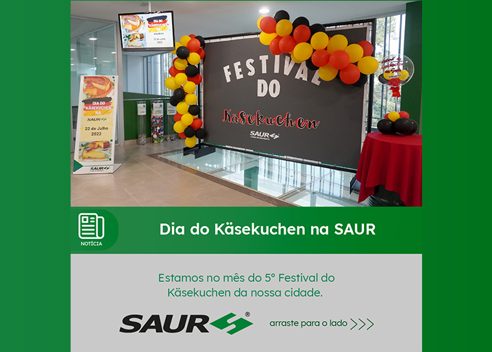 Dia do Käsekuchen na SAUR