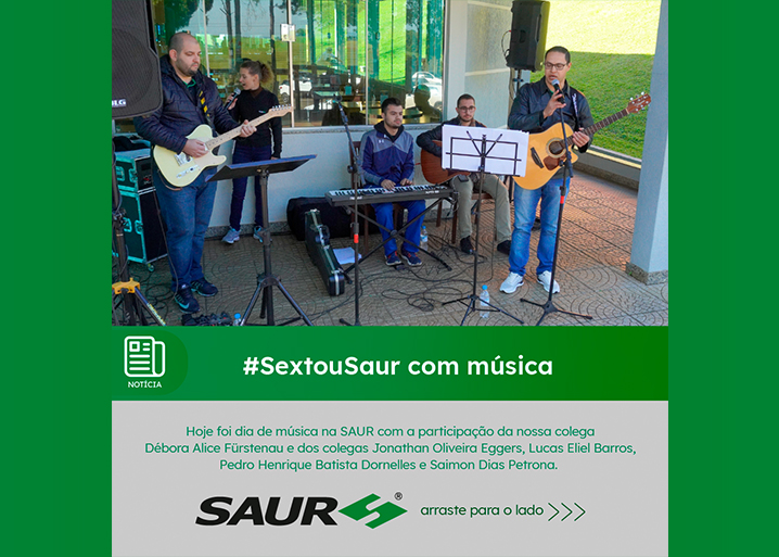 Dia de Música no #SextouSAUR