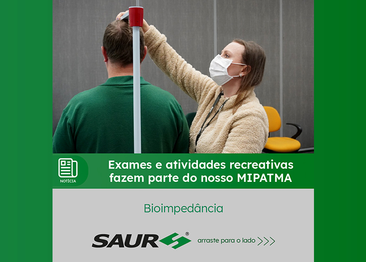 Exames e atividades recreativas fazem parte do nosso MIPATMA