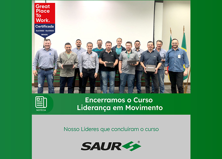 Encerramento do Curso Liderança em Movimento
