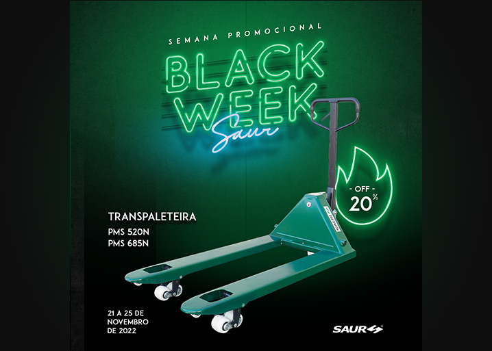 BLACK WEEK SAUR de 21 a 25 de novembro de 2022