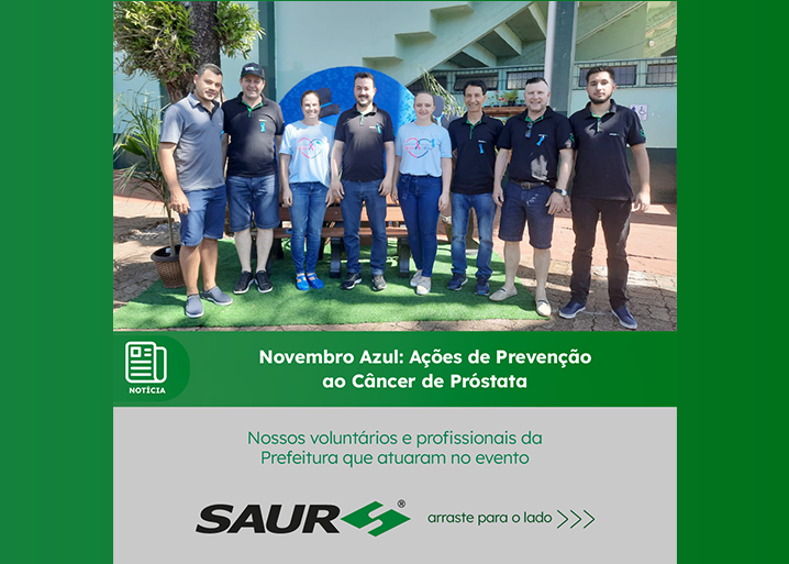 Novembro Azul: Ações de Prevenção ao Câncer de Próstata