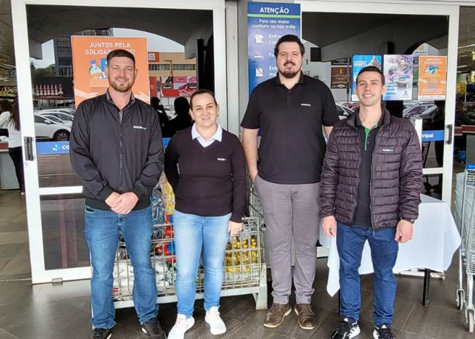 Campanha de Alimentos “Juntos Pela Solidariedade” é realizada pela SAUR, Cotripal e Tromink