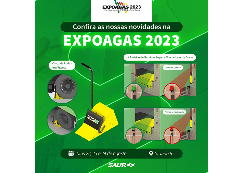 SAUR apresenta novo KIT ELÉTRICO DE SINALIZAÇÃO na Expoagas 2023