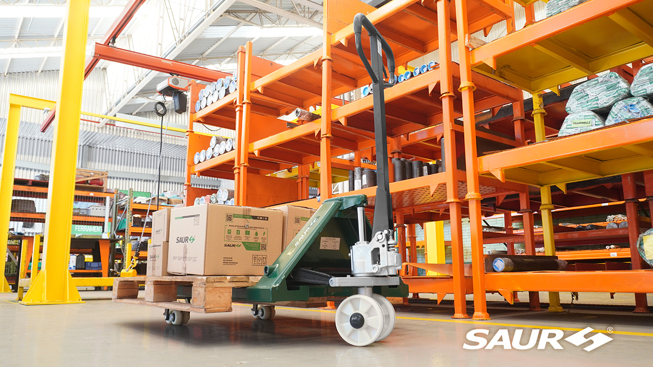 Transpalete | Paleteira manual de 3.000kg | SAUR