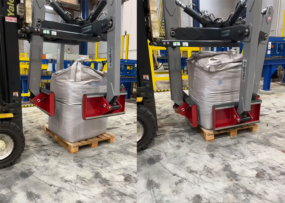 Desagregador de Bags SAUR | Quebra Torrões de Açúcar e fertilizantes