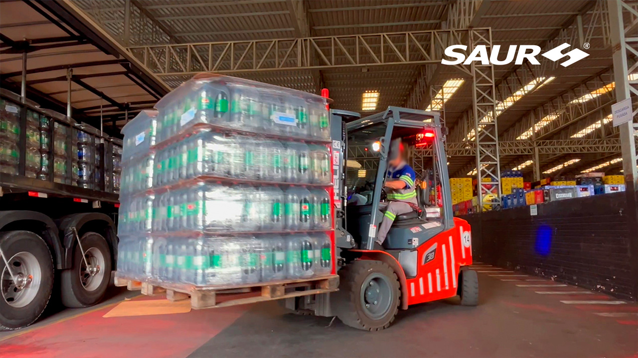 GDI – Posicionador Duplo SAUR | Soluções para Bebidas | Operação com Bebidas