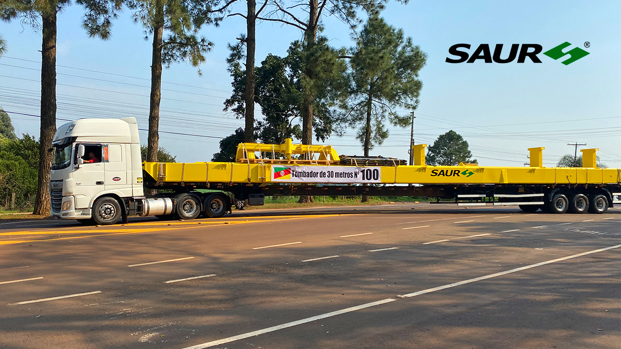 Tombador de 30 metros SAUR número 100 | Panambi/RS – Londrina/PR
