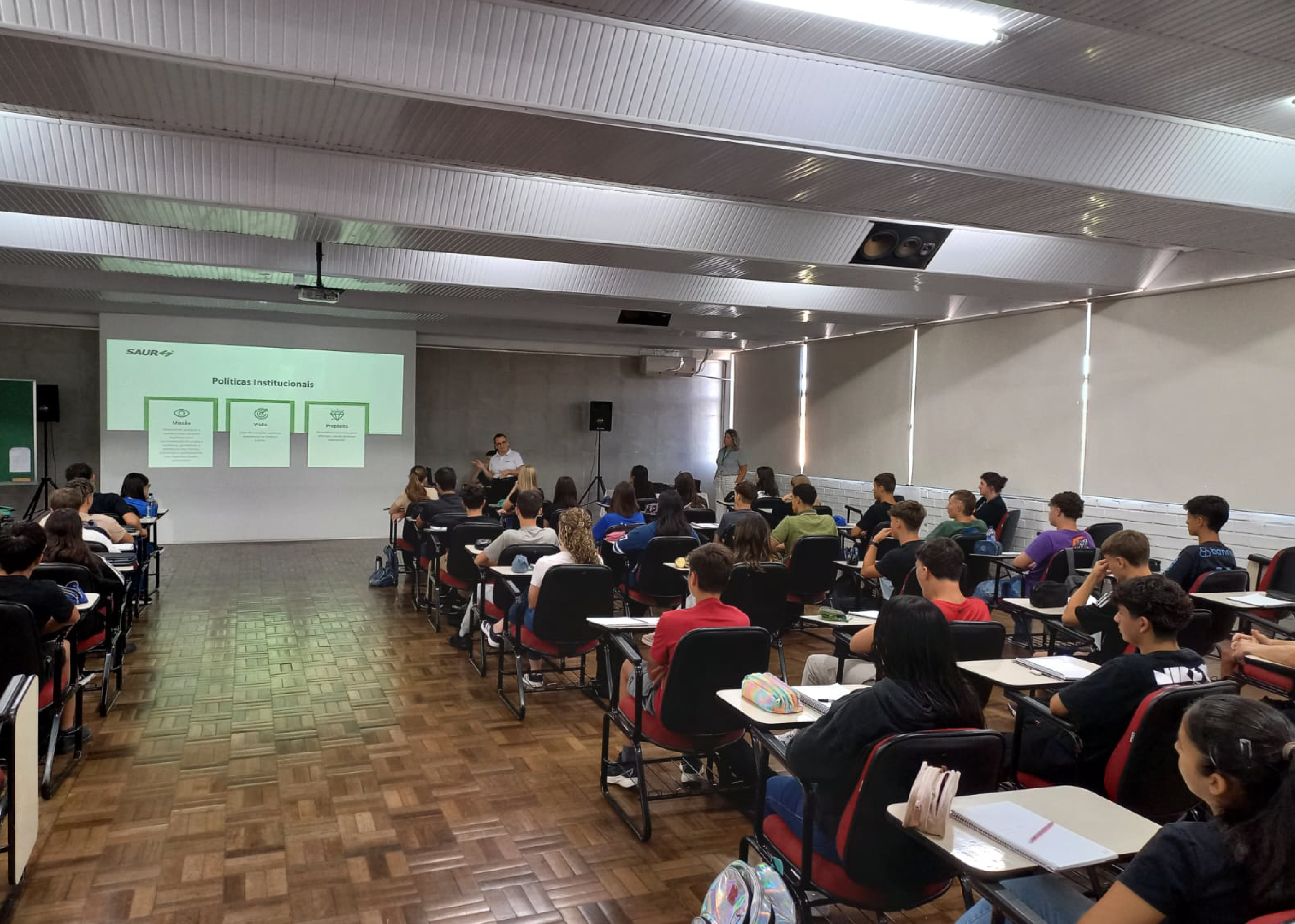 SAUR participa do Seminário Preparatório  para bolsistas dos Cursos Técnicos