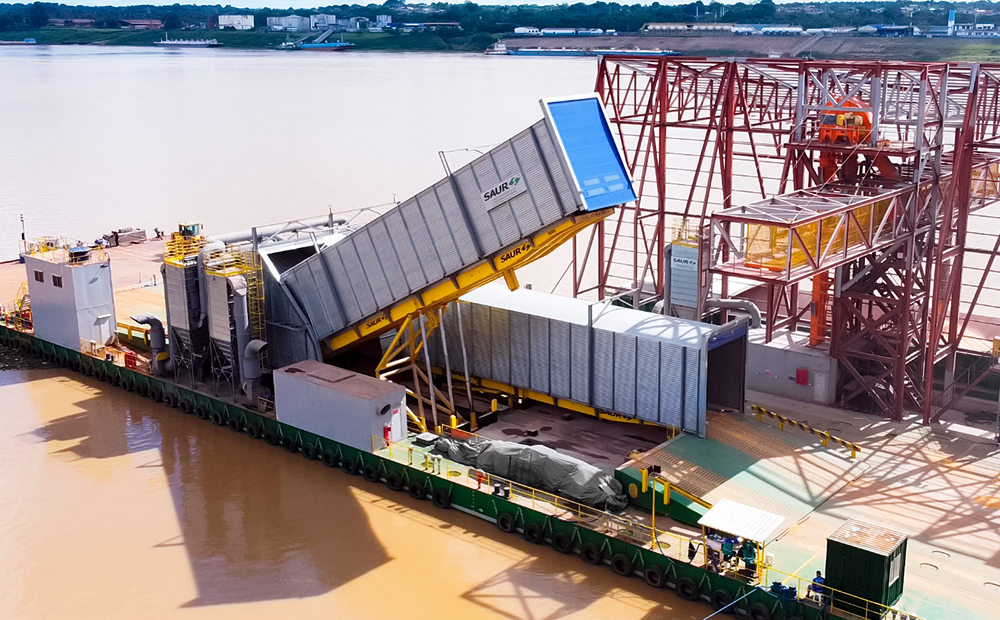 Cabine Externa de Captação de Pó – SAUR