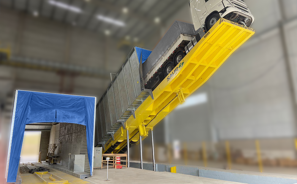 Cabine Interna de Captação de Pó – SAUR