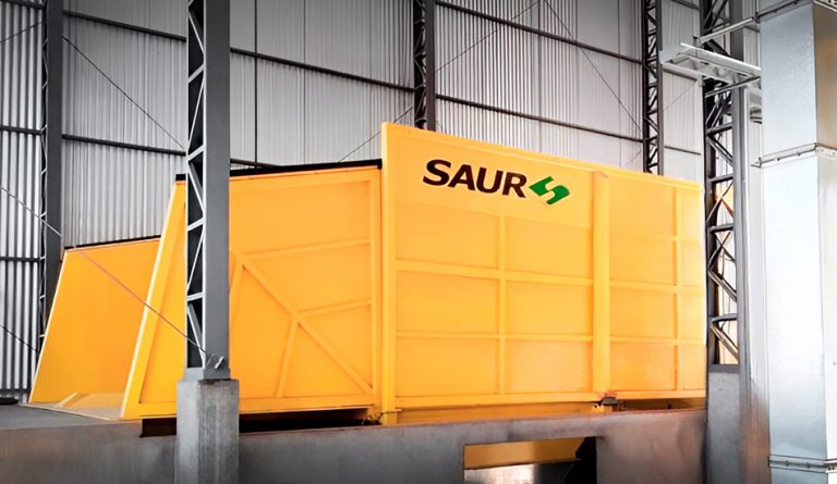 Moega Metálica para Tombador – SAUR - Galeria