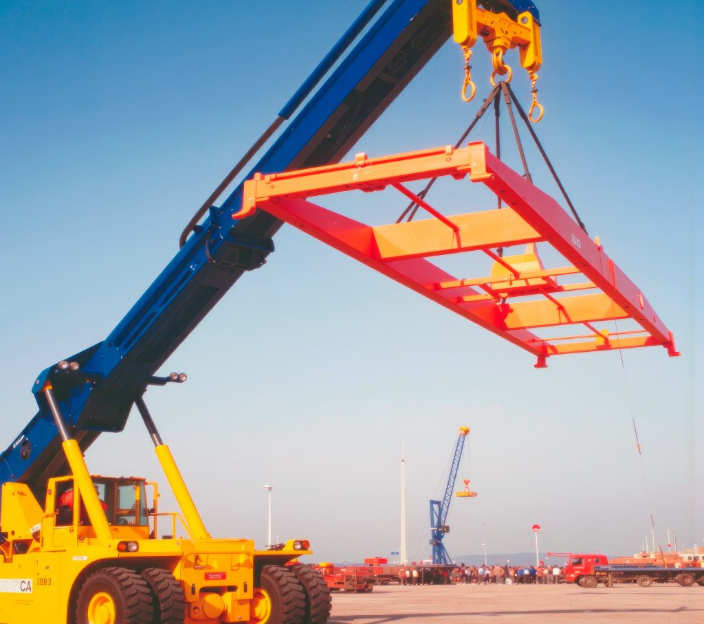 Spreader Mecânico para Containers – SAUR 20 e 40 Pés