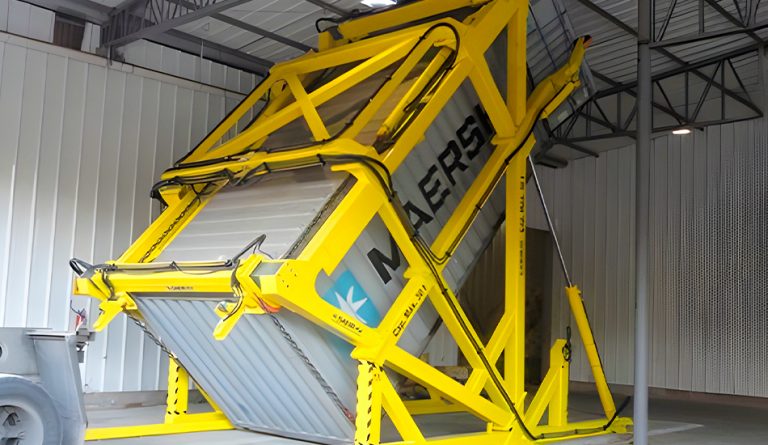 Basculador de Container 45° e 90° – SAUR - Galeria