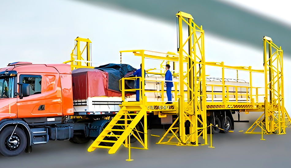 Desenlonador de Caminhão – Plataforma – SAUR