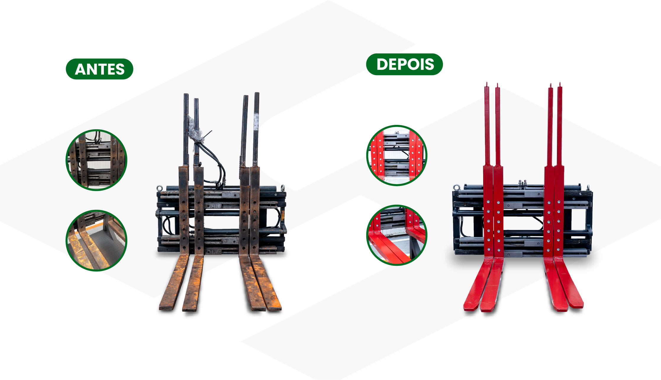 Reforma de equipamentos