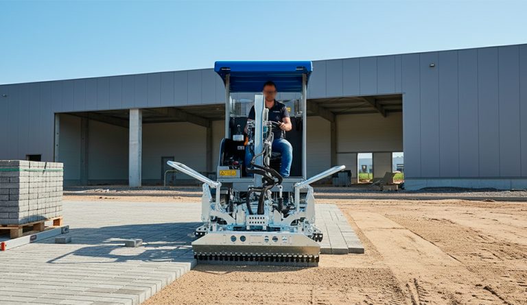 Máquina Pavimentadora para Assentamento de Piso Intertravado - Galeria