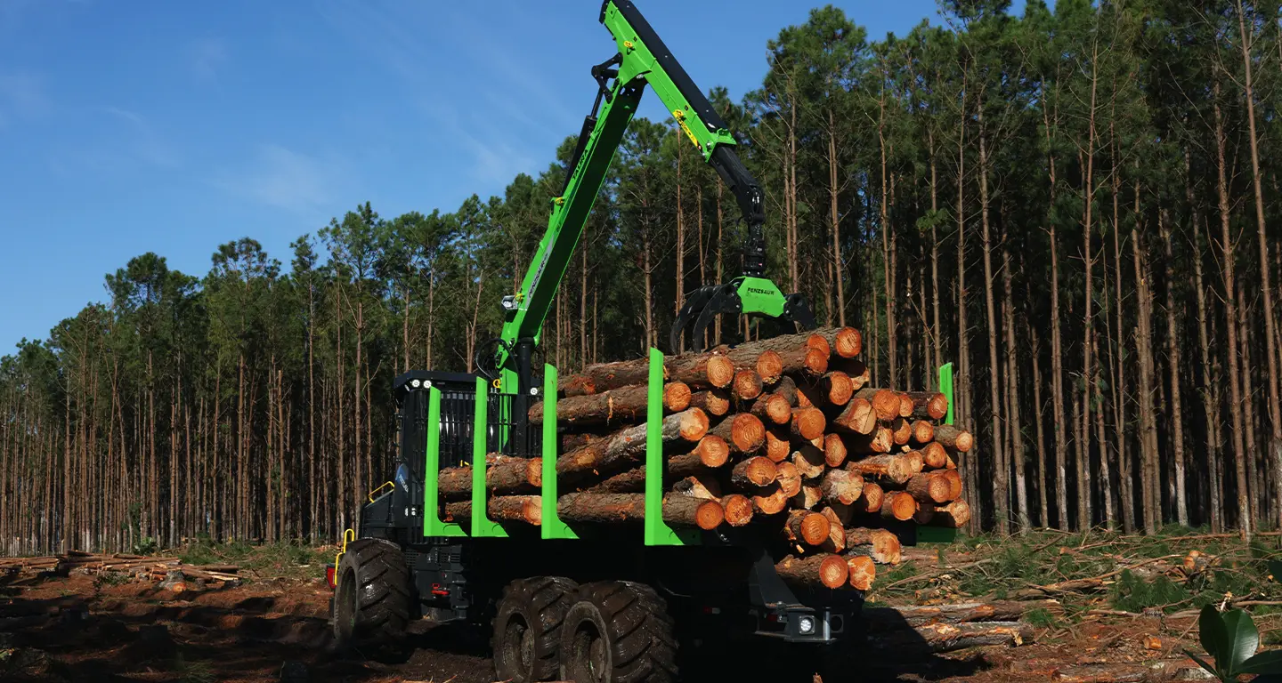 Projeto 100% brasileiro, desenvolvido pela Penzsaur para impulsionar a produtividade em operações florestais de grande porte