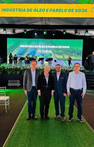 SAUR marca presença na inauguração da Indústria de Óleo e Farelo da Coopertraição