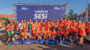 Presença na 5ª Corrida do SESI