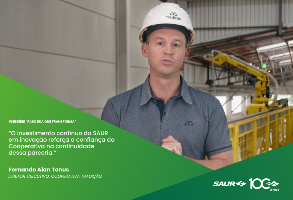 23 anos de parceria: como a Cooperativa Tradição alia eficiência, confiabilidade e inovação com as soluções SAUR